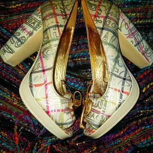 SPECIAL Edition Coach Graffiti Heels